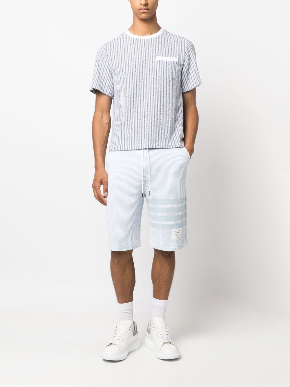4-Bar striped shorts - 2