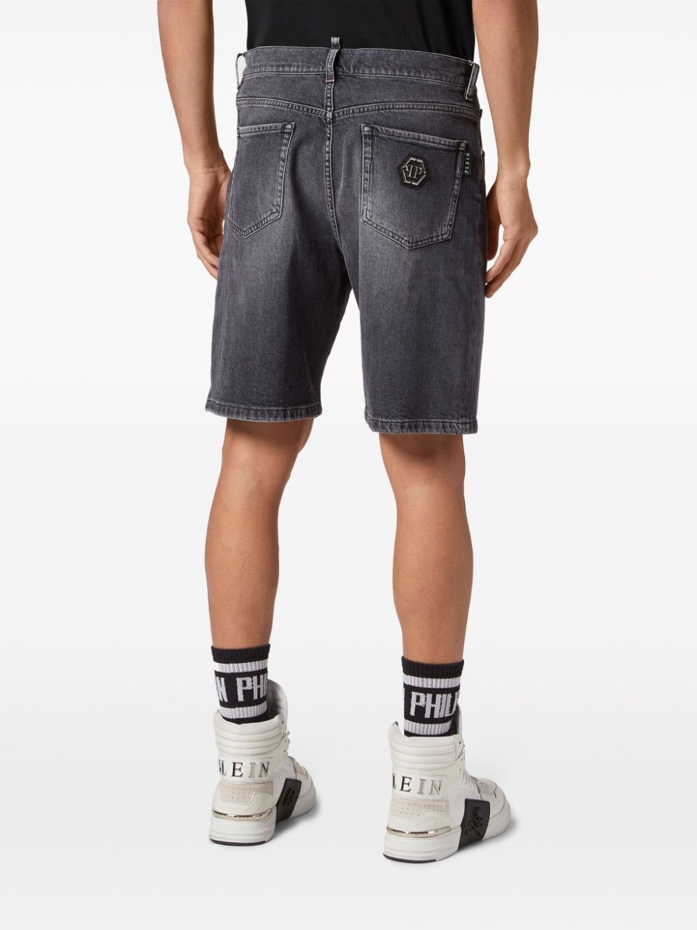 Formentera low-rise denim shorts - 3