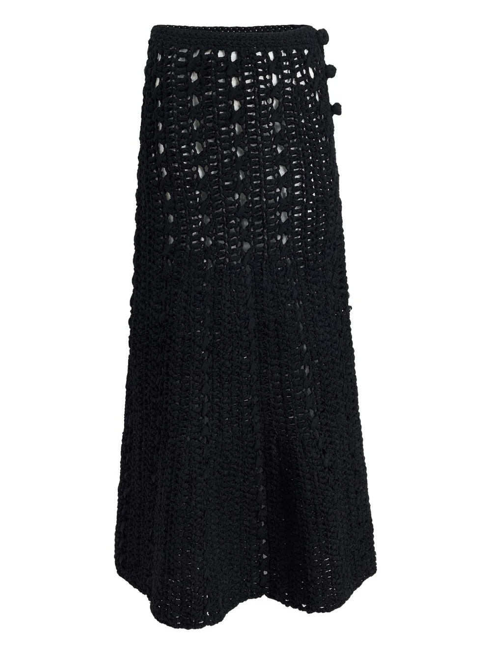Ryder pompom crochet maxi skirt - 1