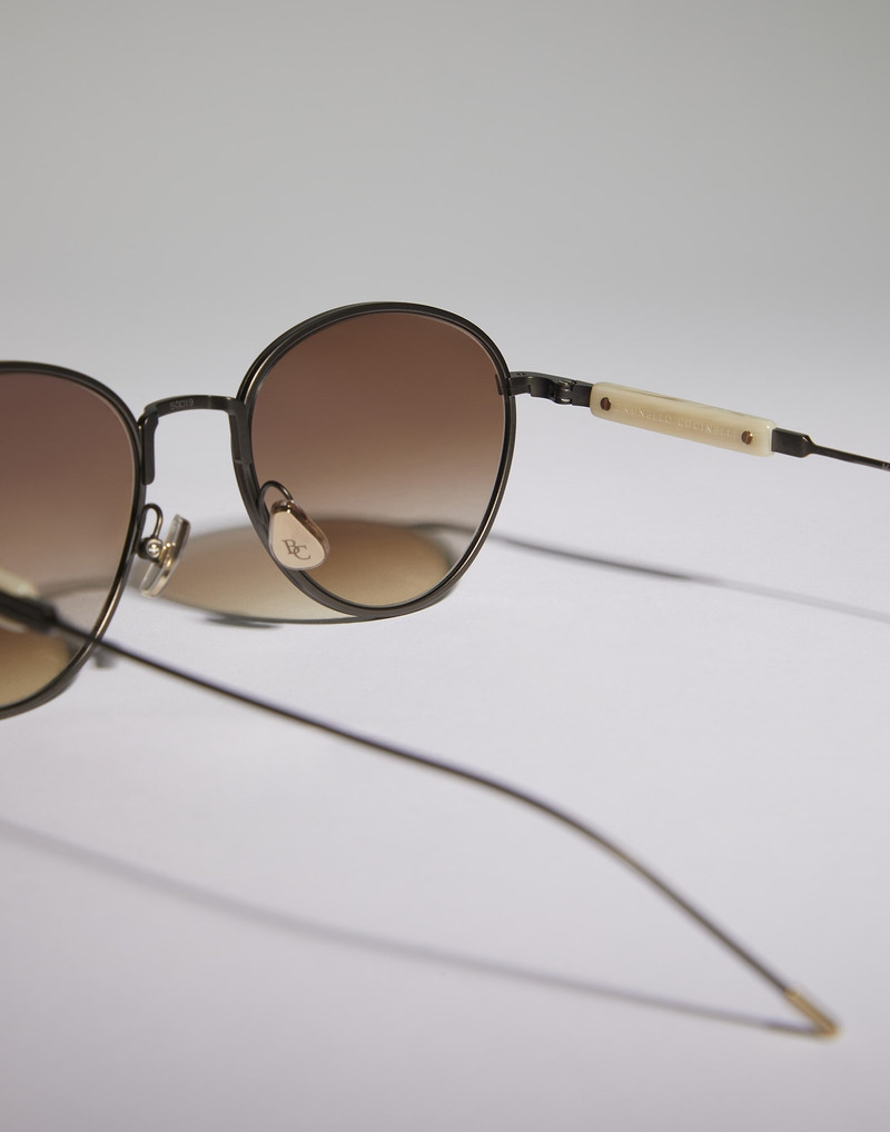 Sartorial Sunset titanium glasses 3