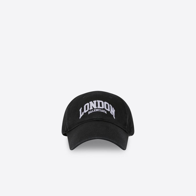 Men's Cities London Cap in Black 1
