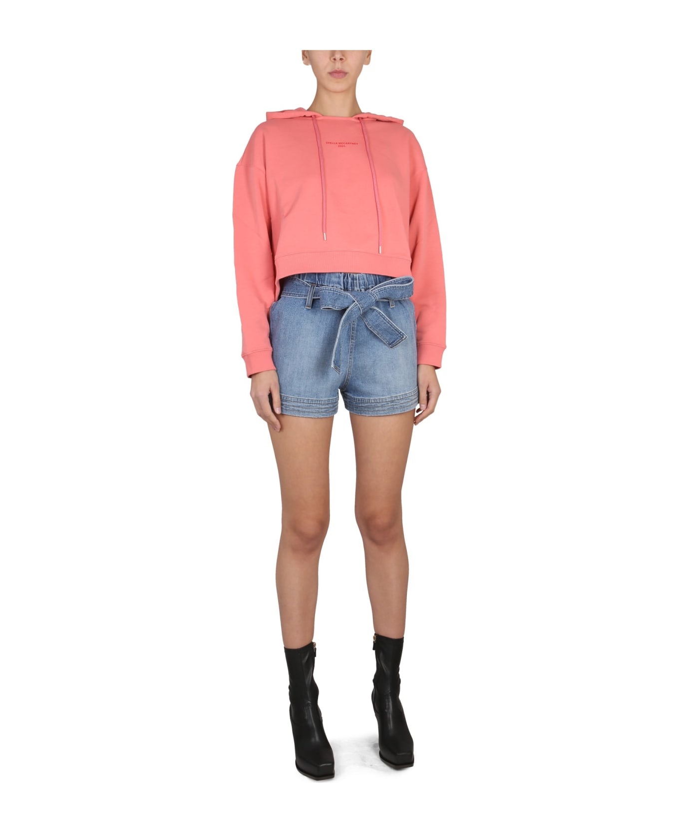 Sweatshirt With Logo Embroidery - 3