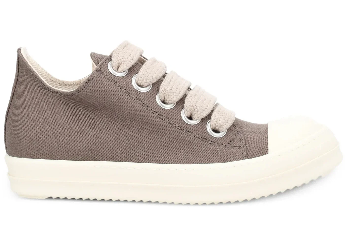 Rick Owens DRKSHDW Low Sneaks Dust Cotton Canvas - 1