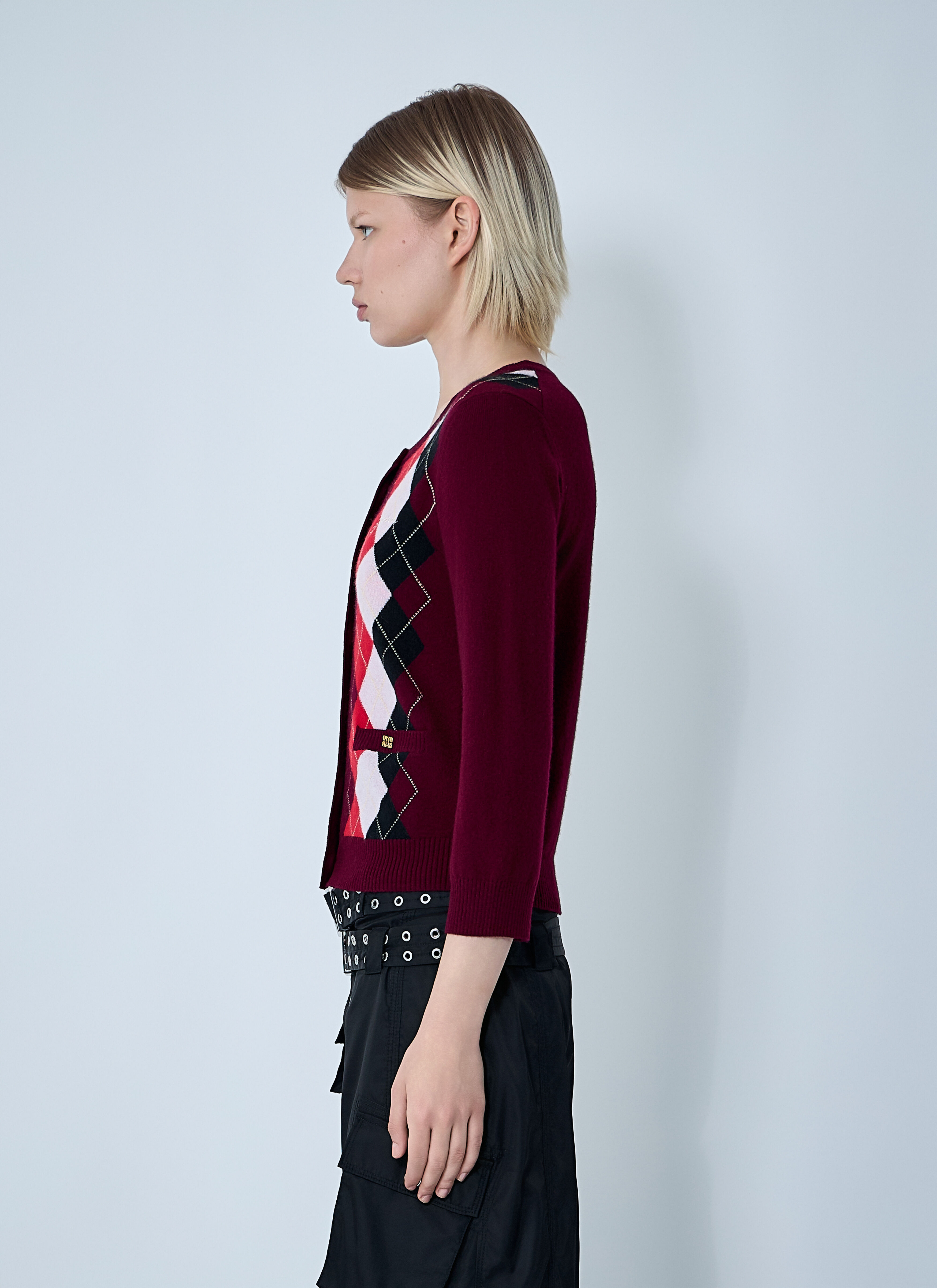 Cashmere-Blend Cardigan - 3