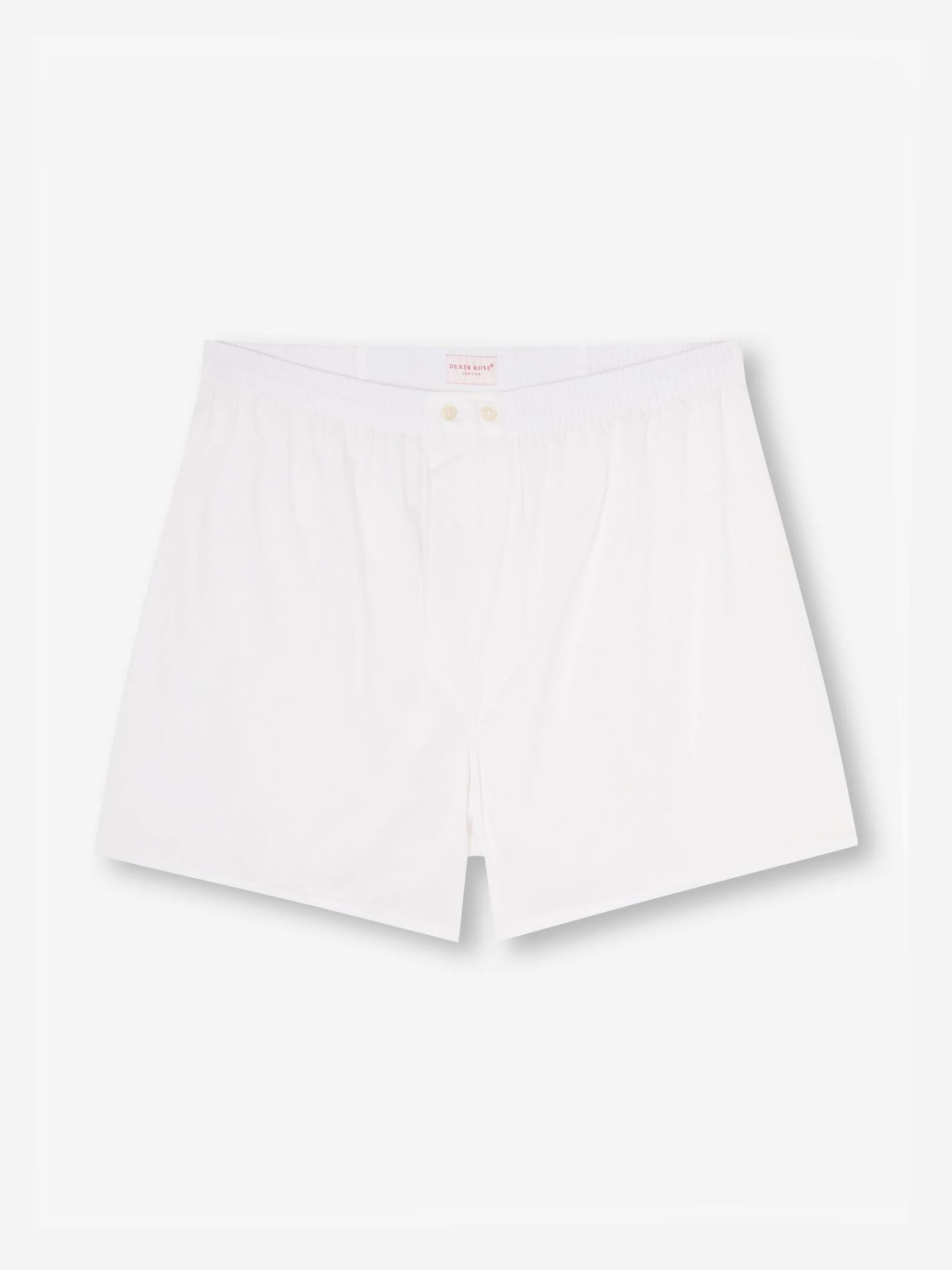 Men's Classic Fit Boxers Savoy Cotton White - 2