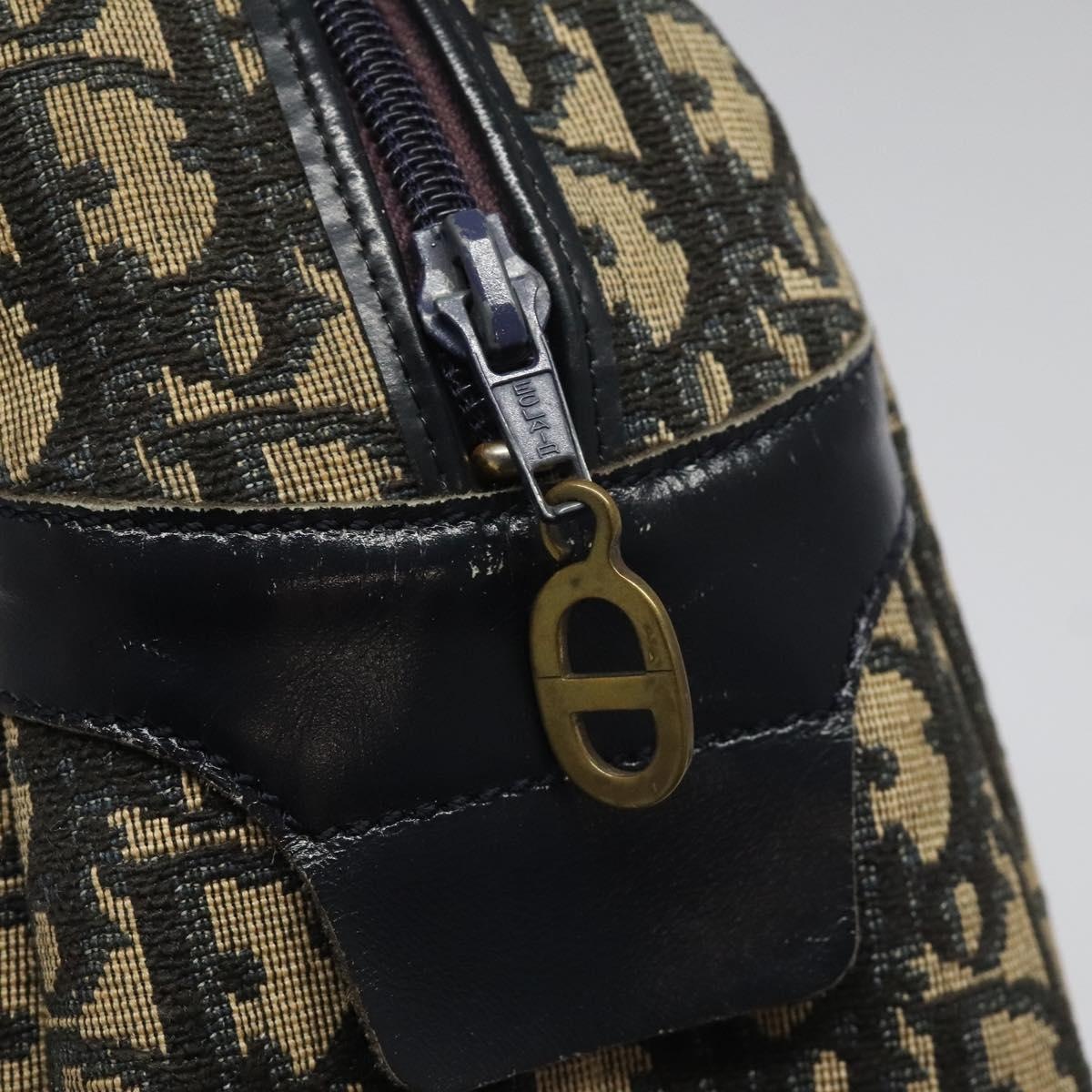 DIOR Trotter Canvas Hand Bag Navy - 15