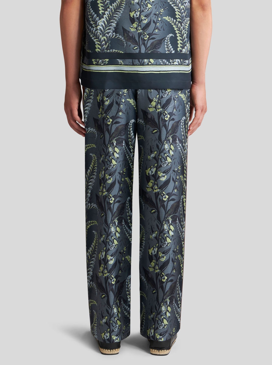 PRINTED SILK TROUSERS - 4