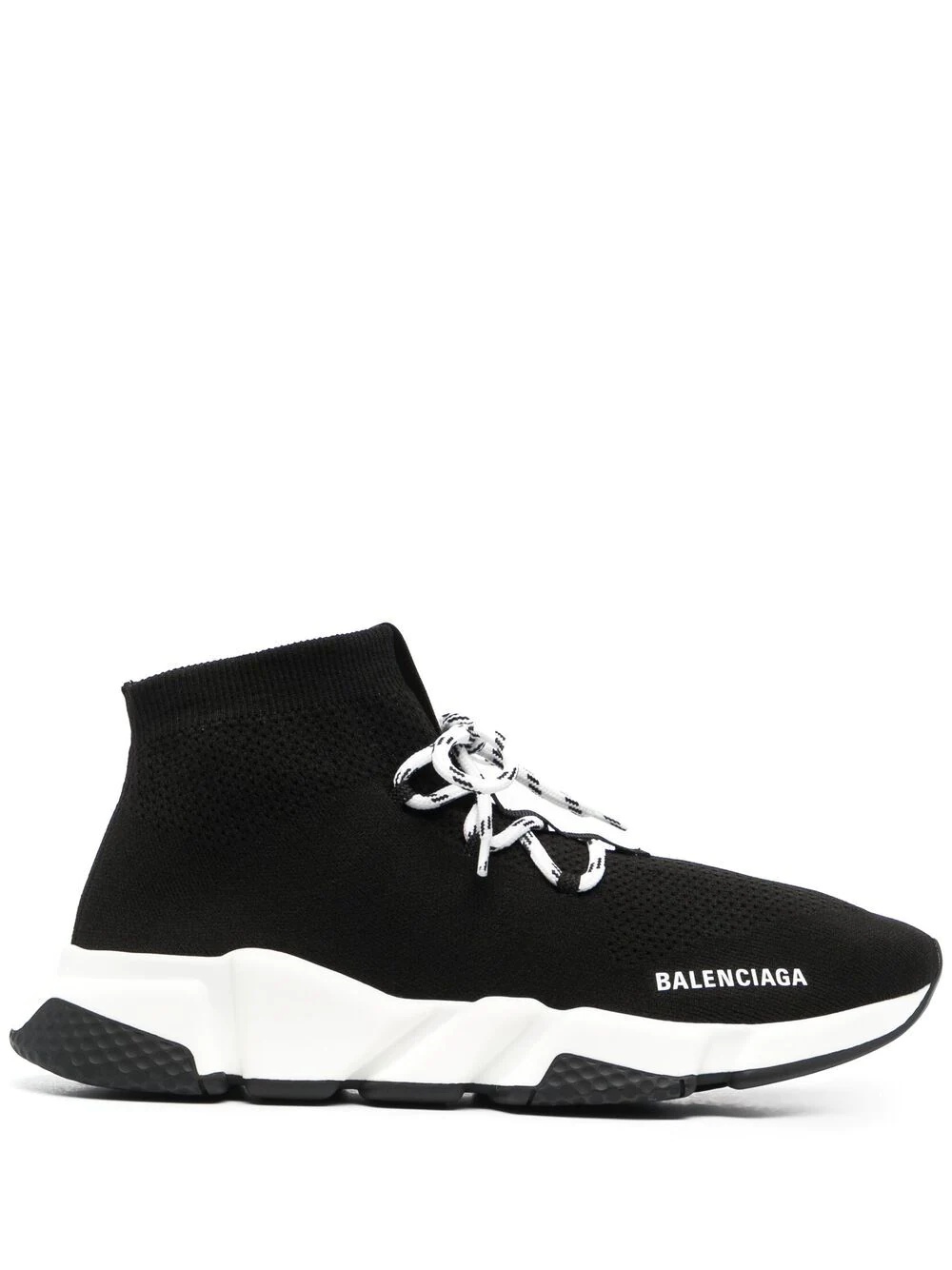 Speed sock lace-up sneakers - 1