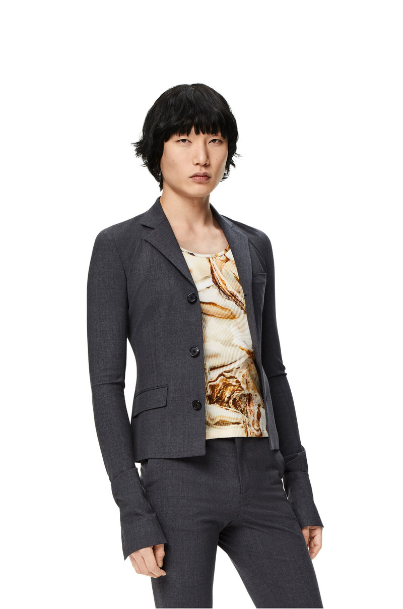 Skinny jacket in wool 3