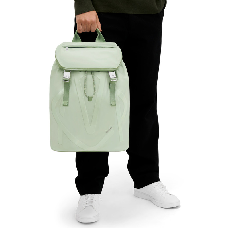 Signature - Nylon Flap Backpack Large 7