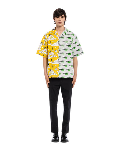 Prada Double Match poplin shirt outlook