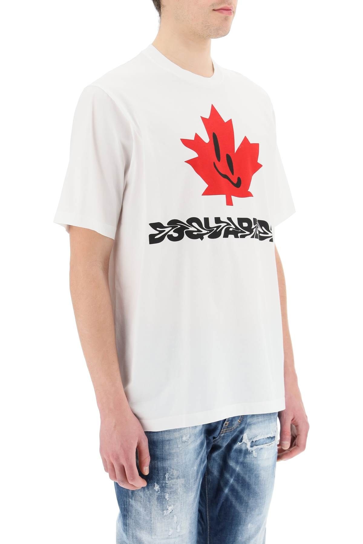 'SMILING LEAF' T-SHIRT - 3