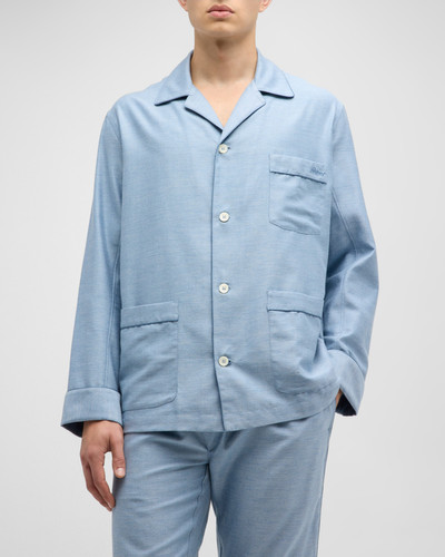 Brioni Men's Cotton-Cashmere Pajama Set outlook