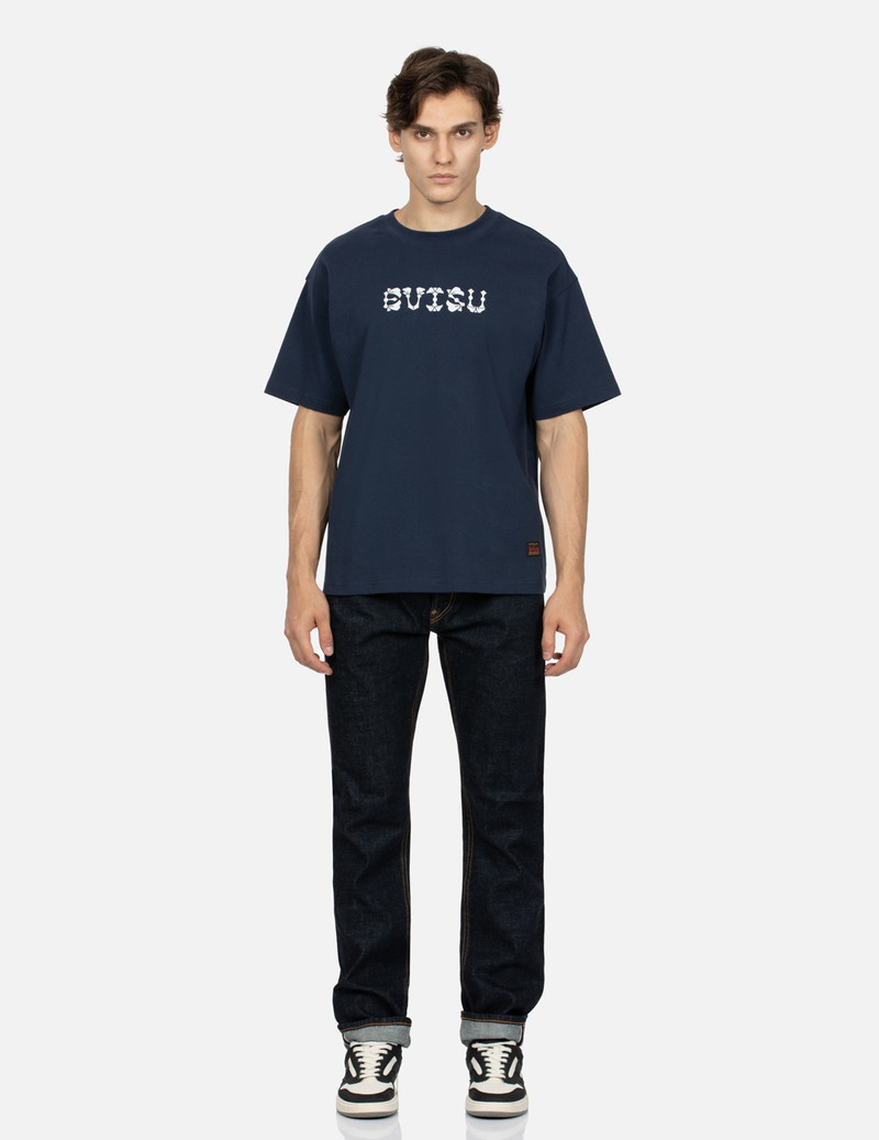 MONOGRAM DAICOCK DISCHARGED PRINT SLIM FIT JEANS #2010 6