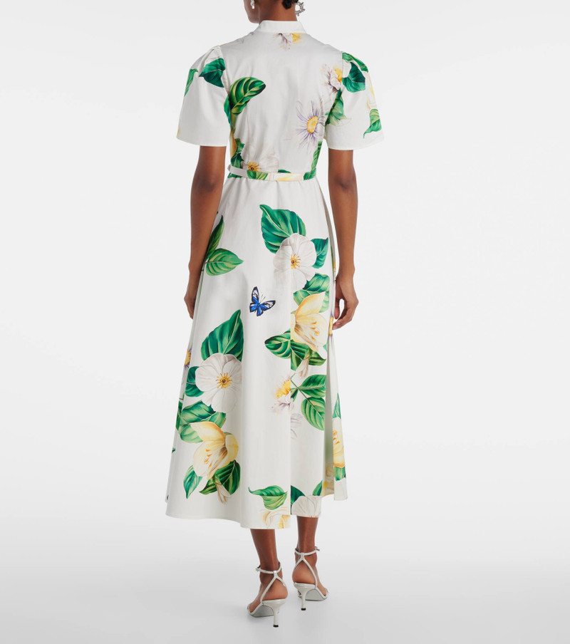 Bianca floral cotton shirt dress 3