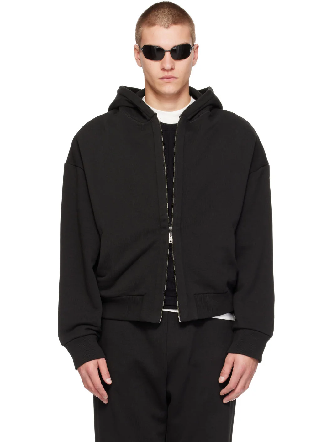 Black Thermal V2 Hoodie - 1