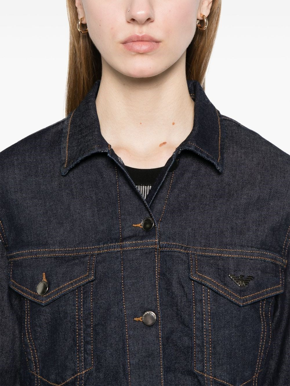 Denim cotton jacket - 3