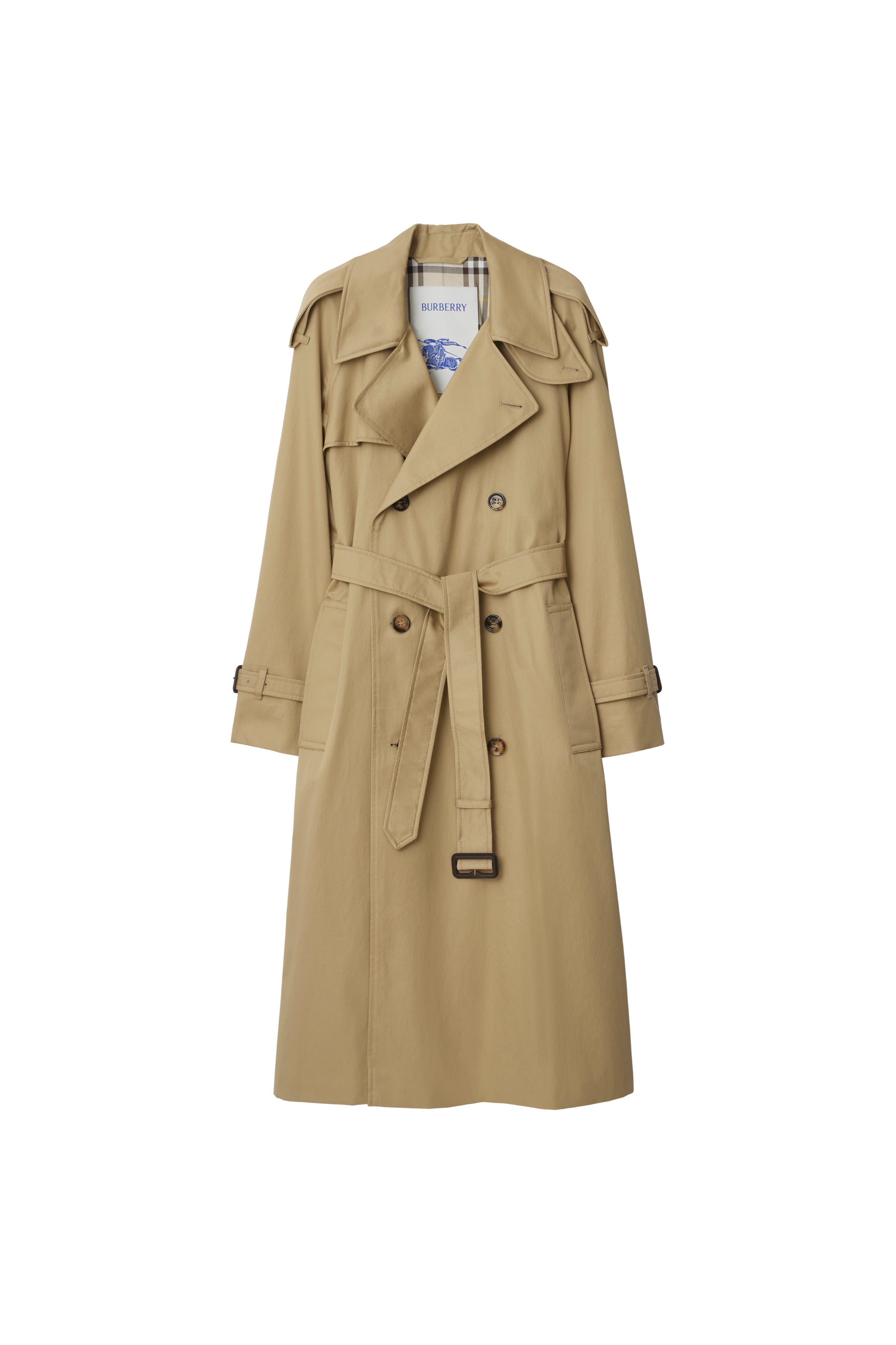 burberry Long Castleford Trench Coat in Beige at Nordstrom - 3