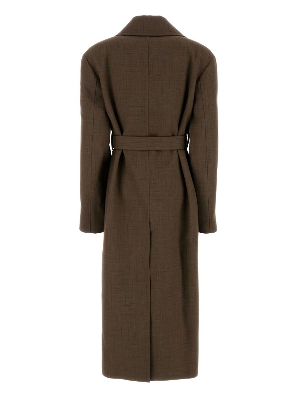 belted coat - 2