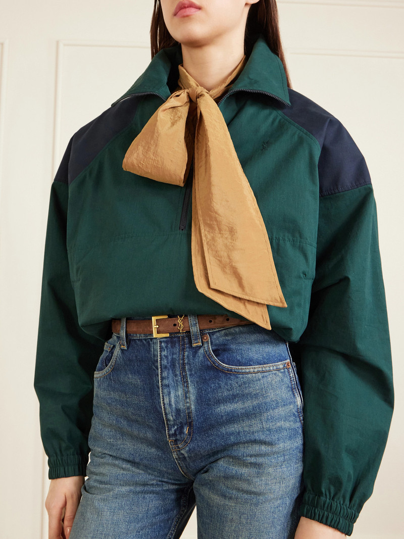 SAINT LAURENT Suede Belt outlook