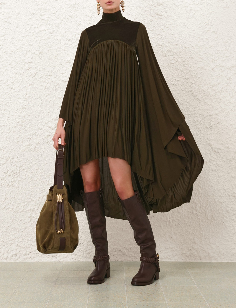 Zimmermann MEMENTO BATWING MINI DRESS outlook