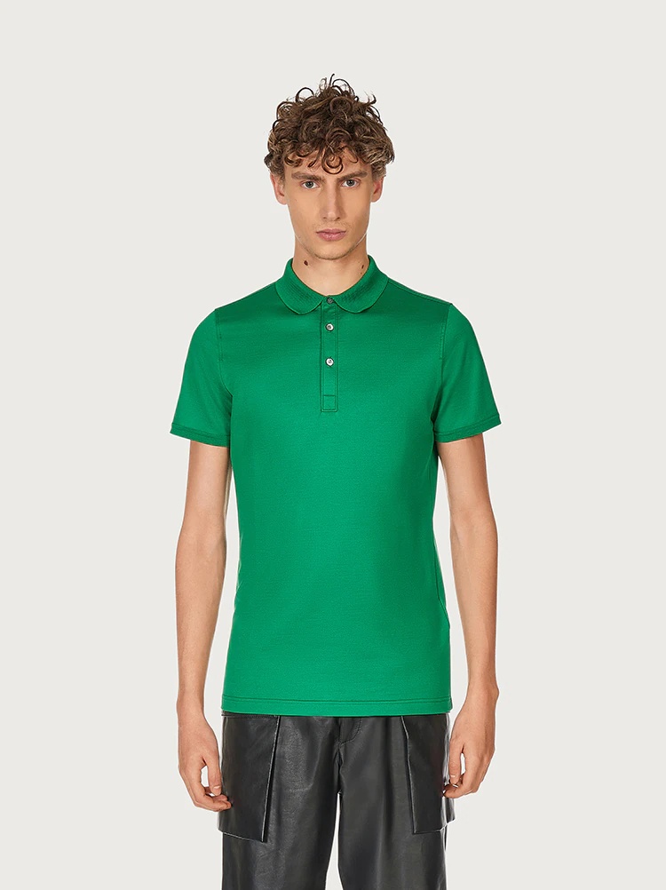SHORT SLEEVED POLO SHIRT - 2