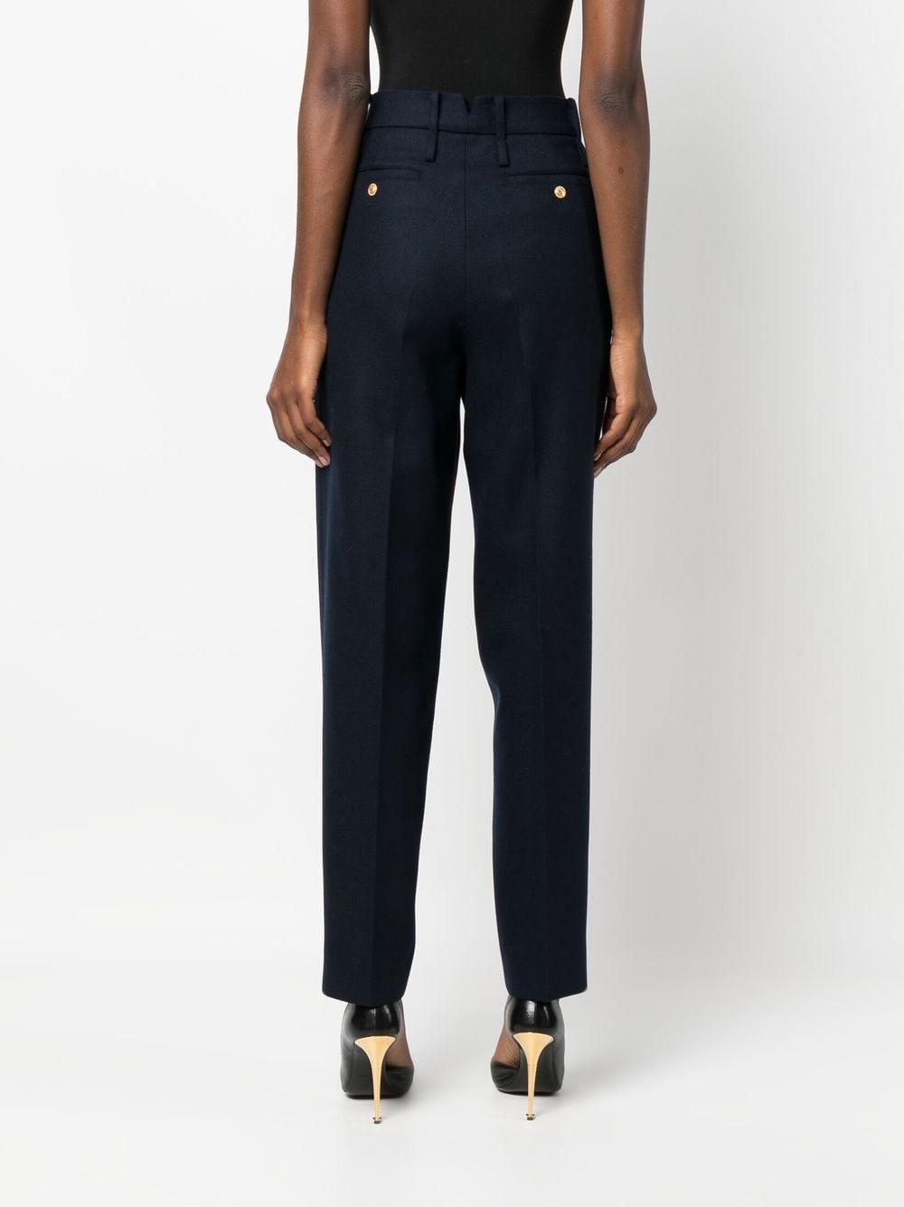 light cashmere tailored trousers - 4