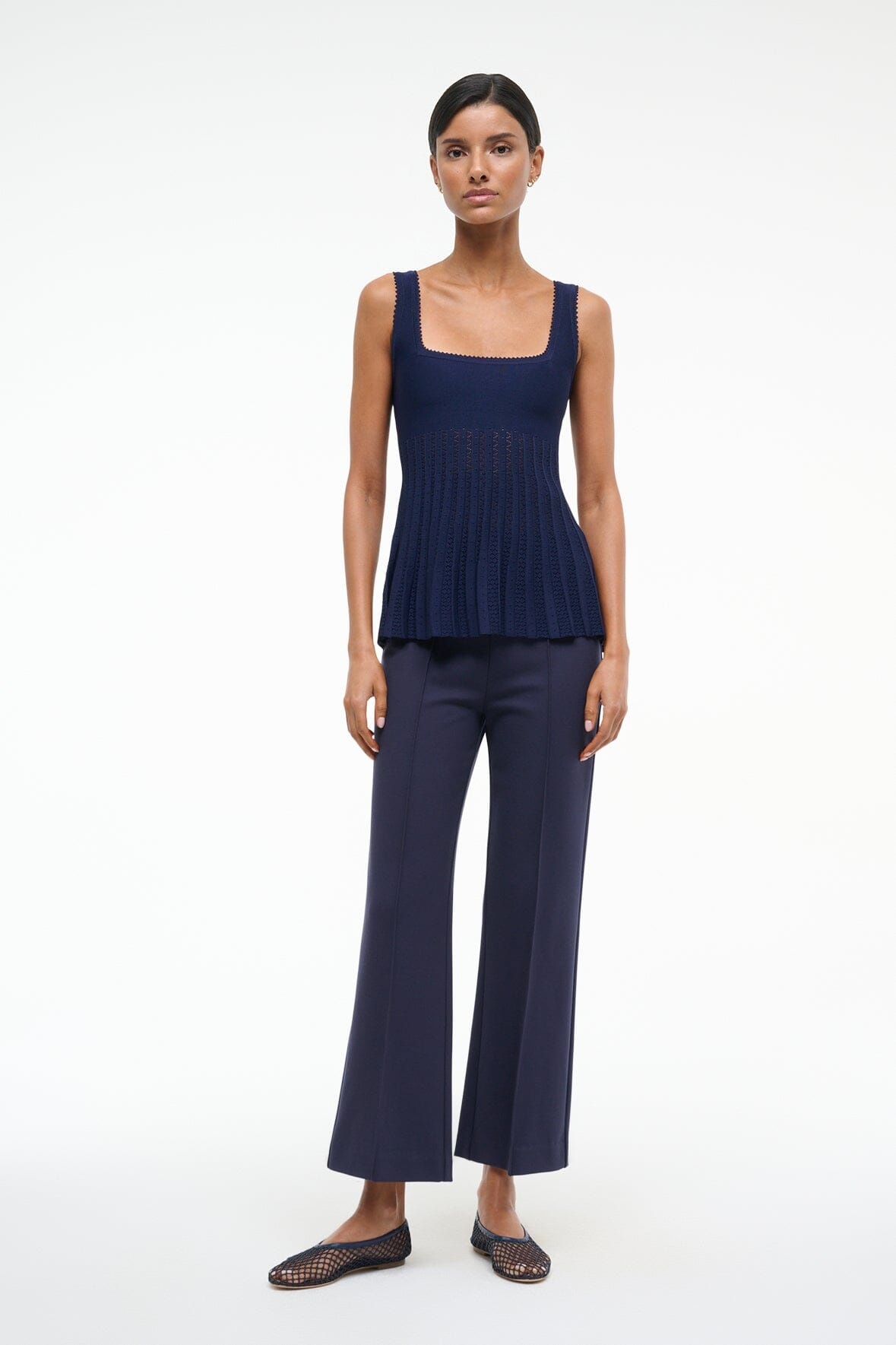 STAUD ELLEN TOP NAVY - 5