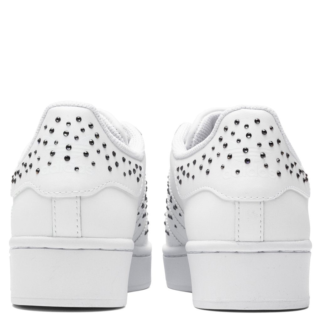 ADIDAS ORIGINALS WOMEN'S SUPERSTAR - WHITE/BLACK - 4