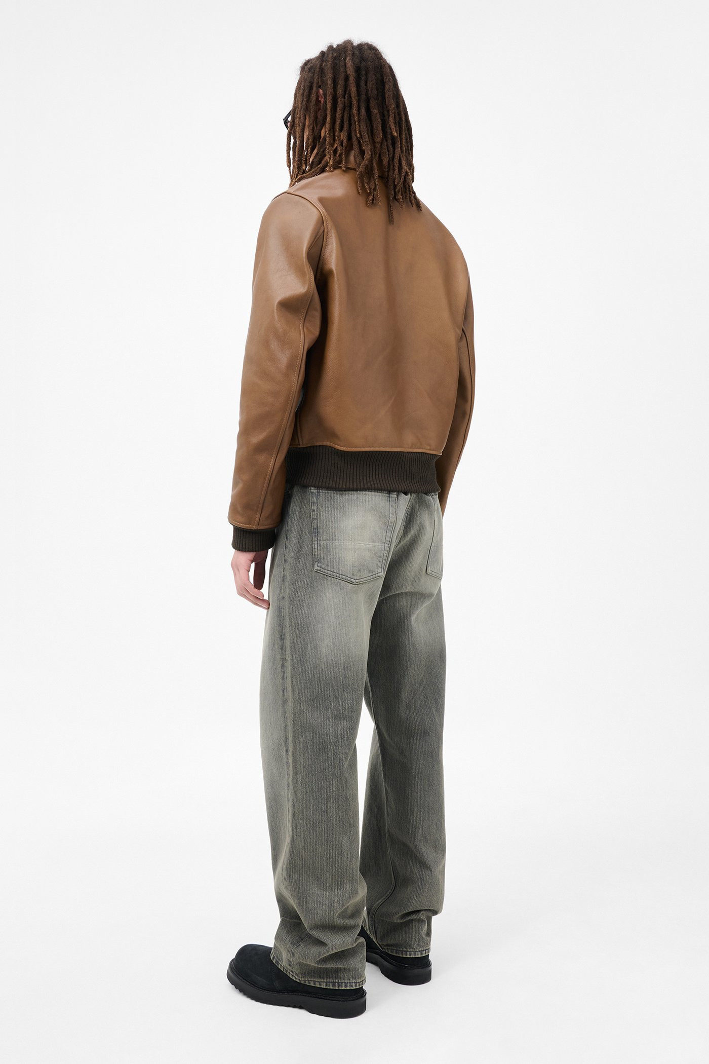 Pharos Bomber Smoky Quartz Goat Skin - 5