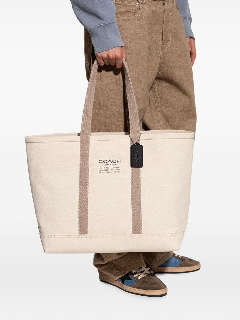 COACH Utility logo-print tote bag outlook