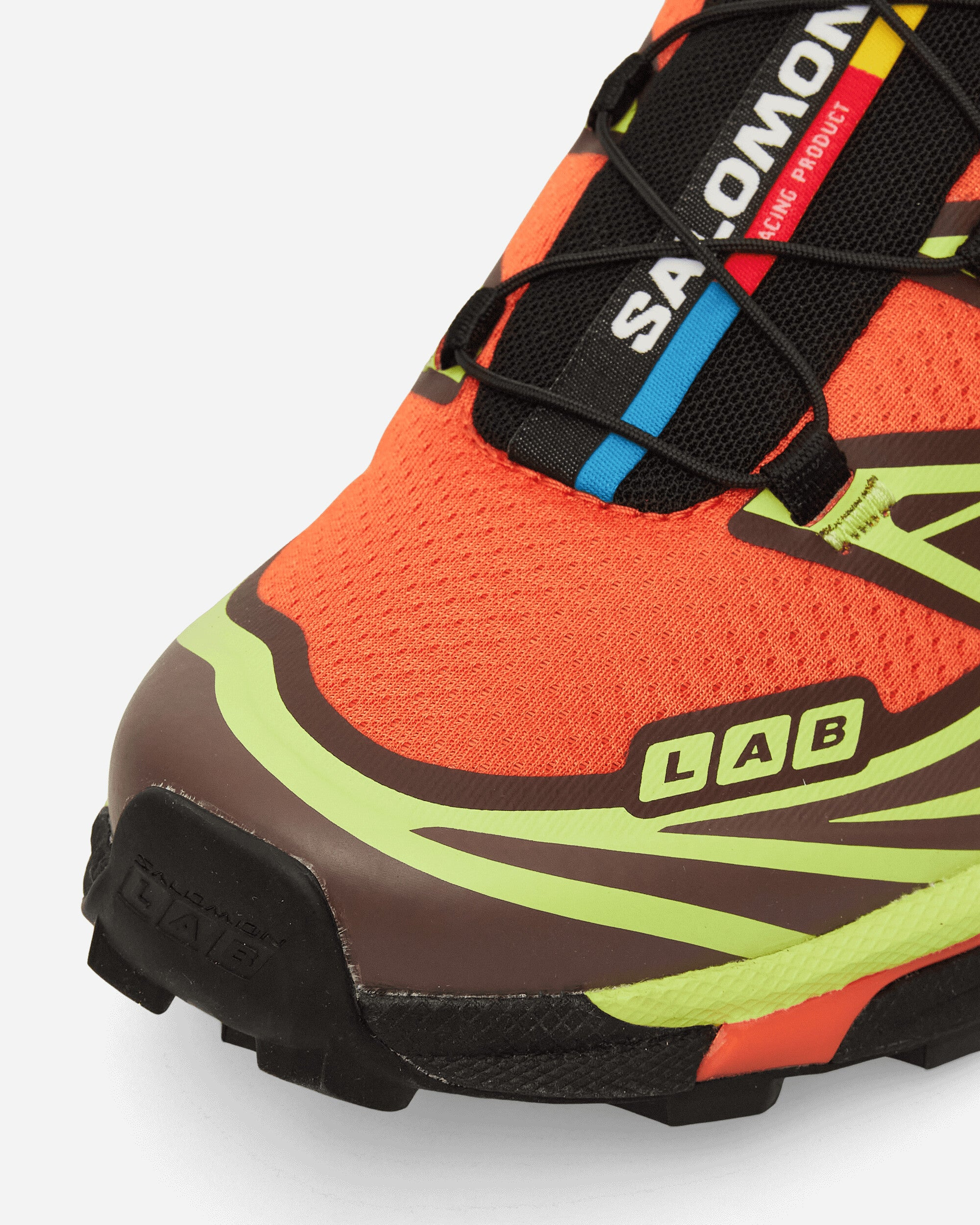 XT-6 Sneakers Red Orange / Sharp Green / Black - 6