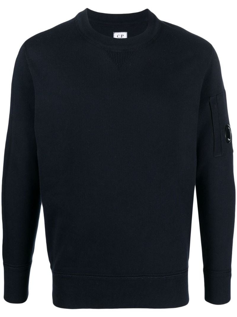 C.P. Company cotton crew neck jumper REVERSIBLE