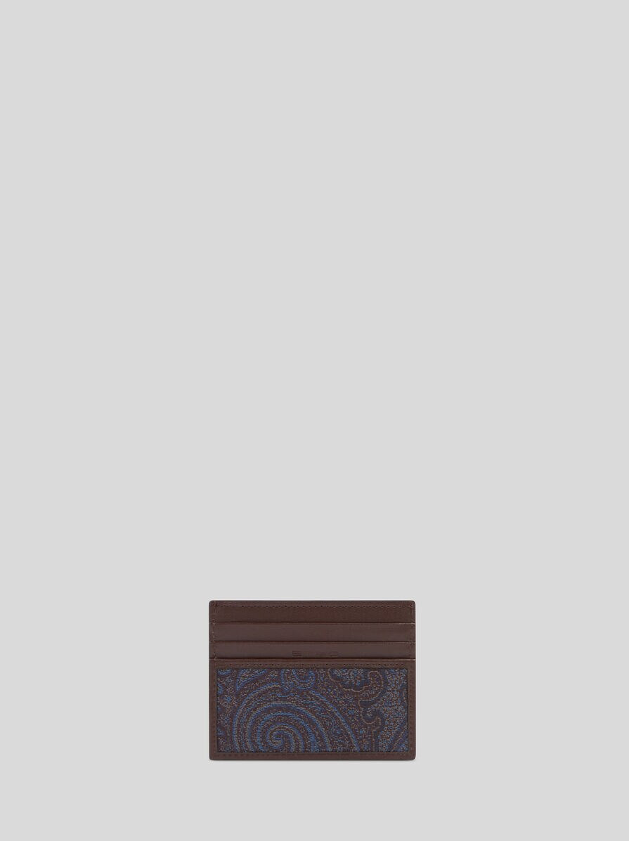 ETRO ESSENTIAL JACQUARD CARD HOLDER - 2