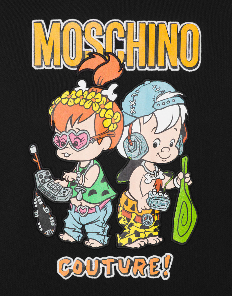 MOSCHINO X THE FLINTSTONES™ HOODED SWEATSHIRT 4