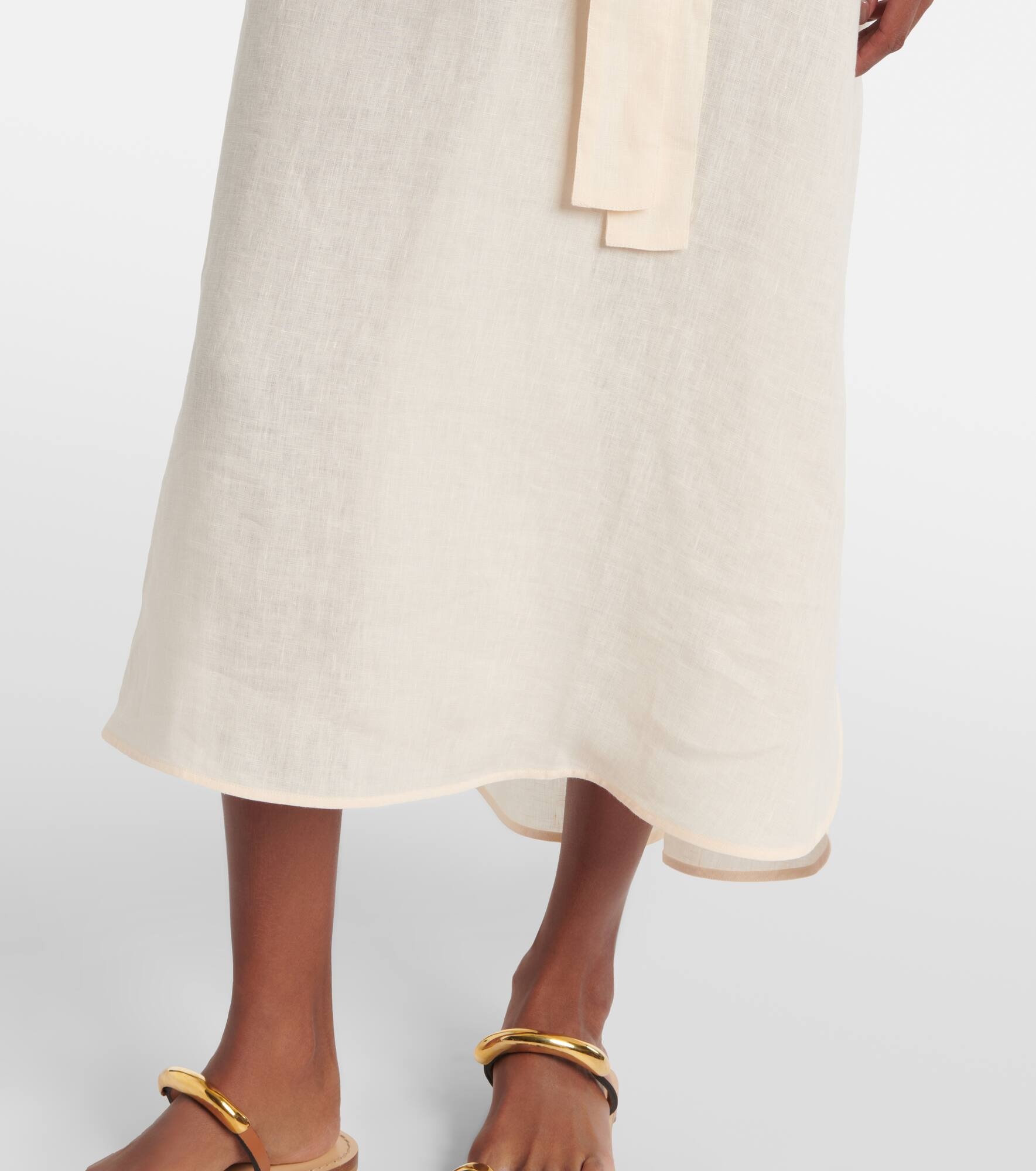 Bibi linen kaftan - 5