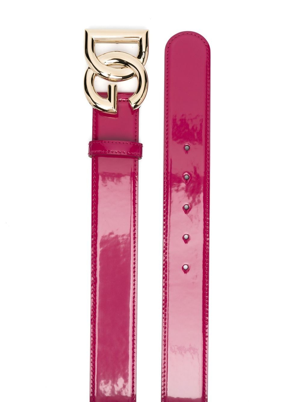 DG-Logo Calfskin belt - 2