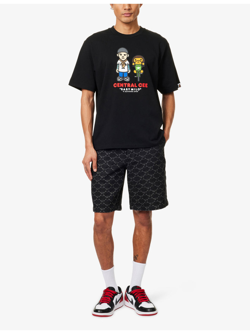 A BATHING APE® BAPE x Spotify x Syna Baby Milo Relaxed-Fit Cotton-Jersey T-Shirt outlook