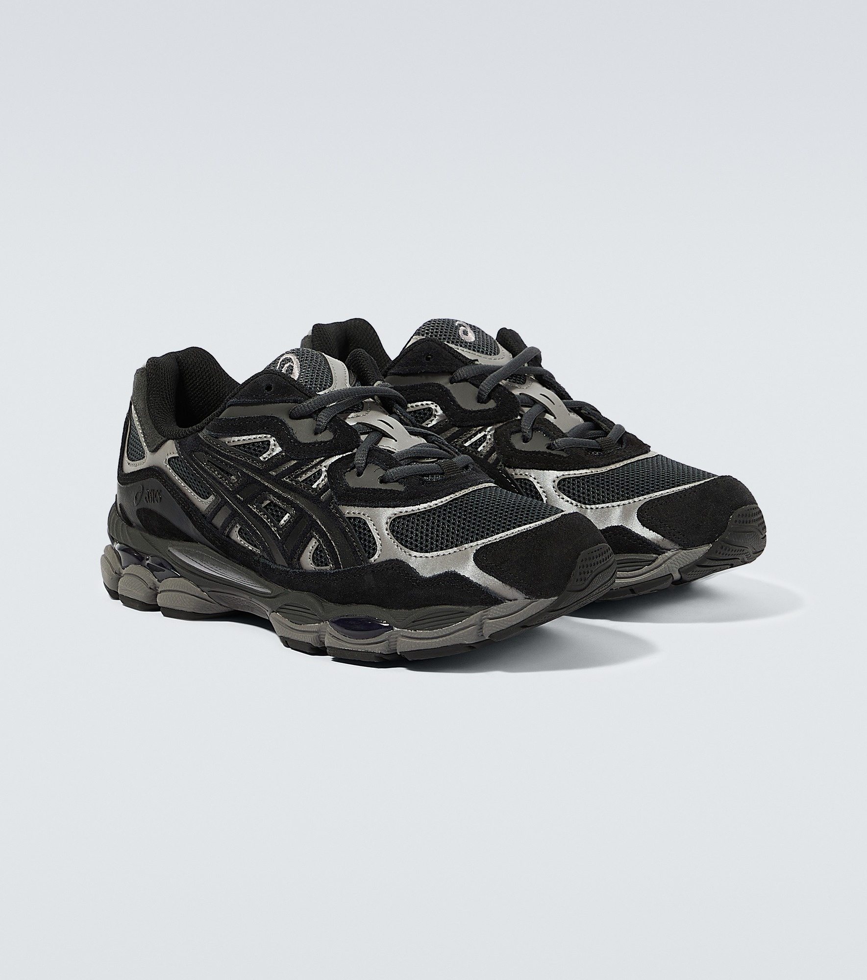GEL-NYC leather-trimmed sneakers - 5