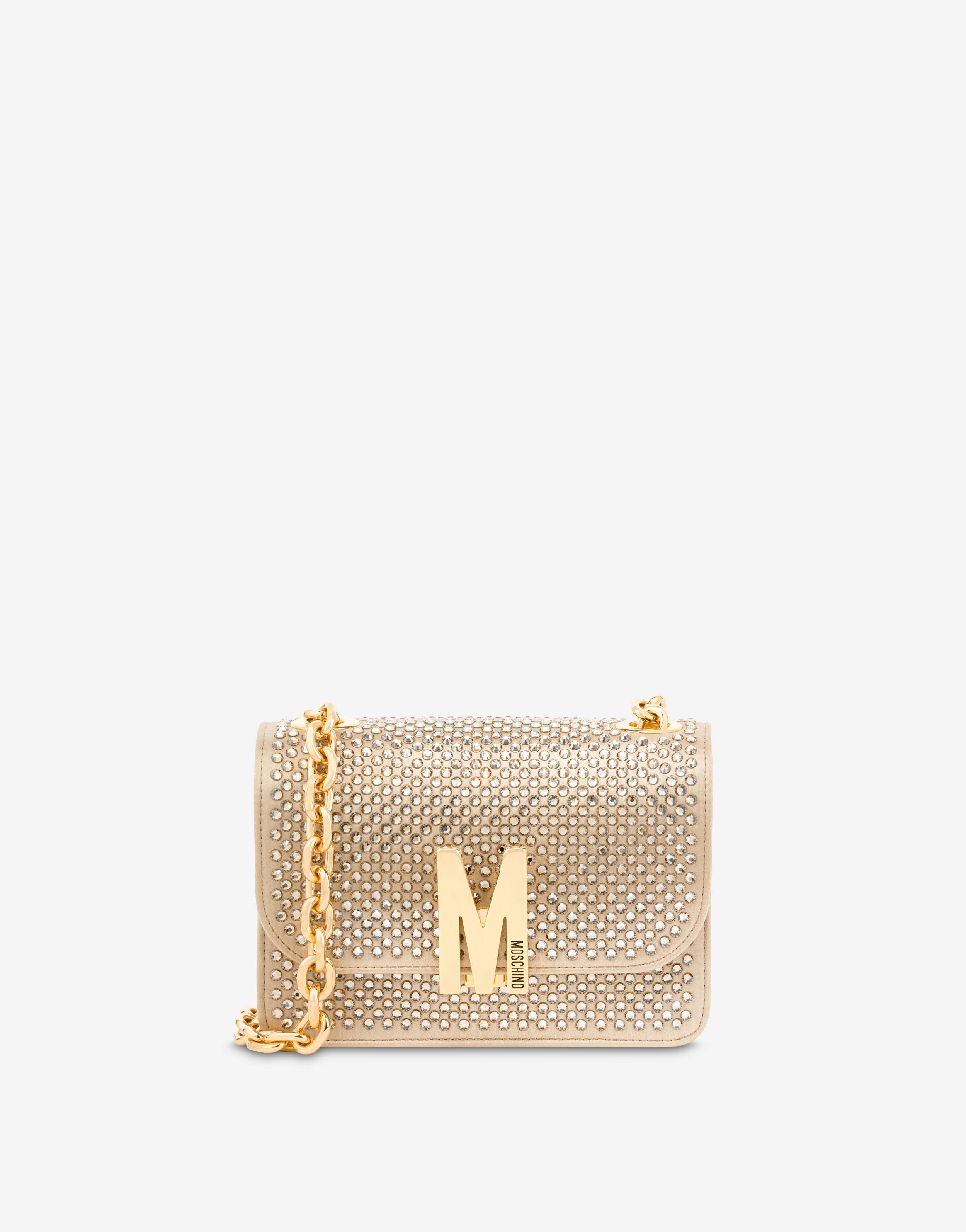 M BAG WITH RHINESTONES - 1