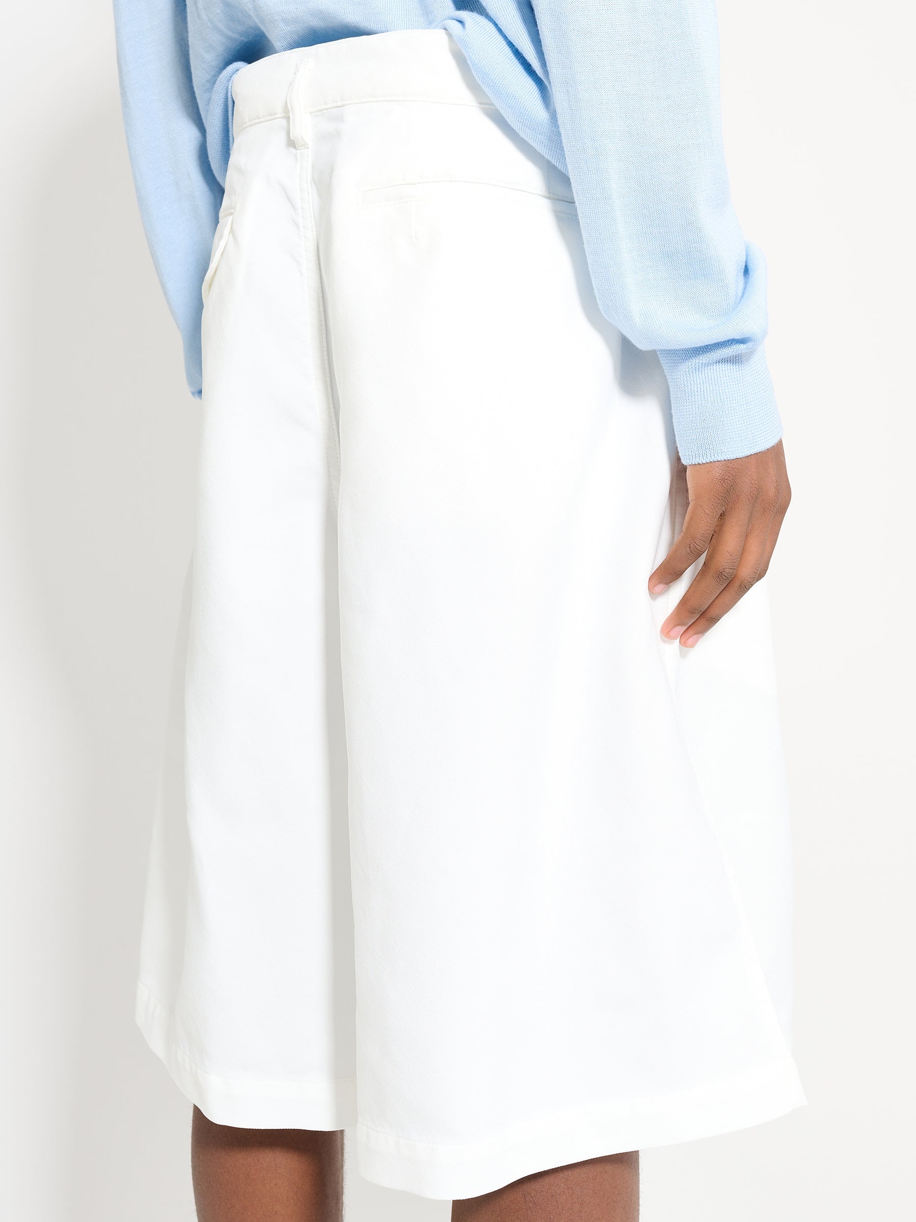 COMME DES GARÇONS SHIRT PANTS WHITE - 5