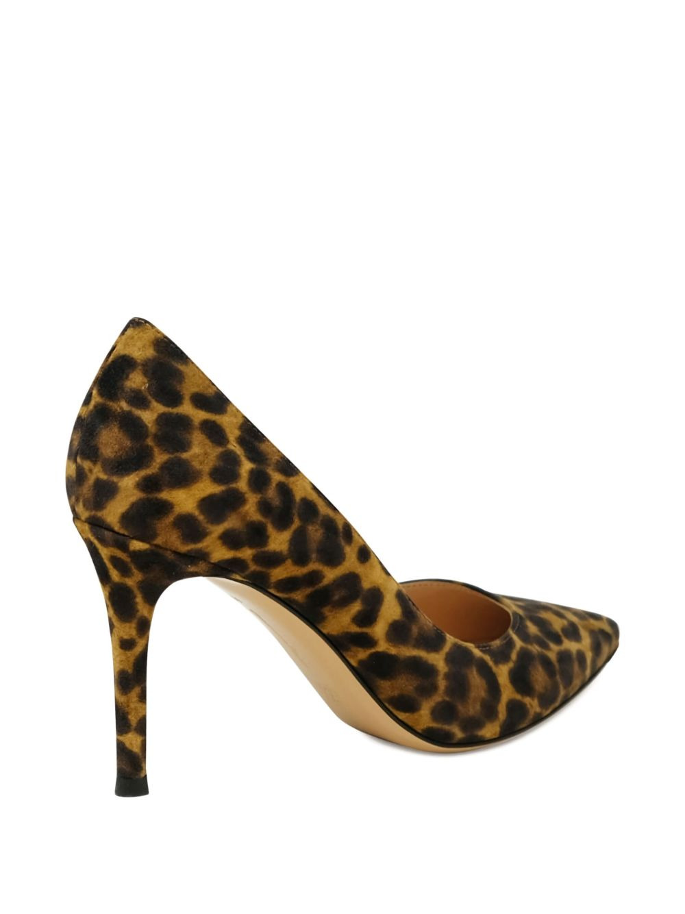 70mm Gianvito leopard-print stiletto pumps - 3