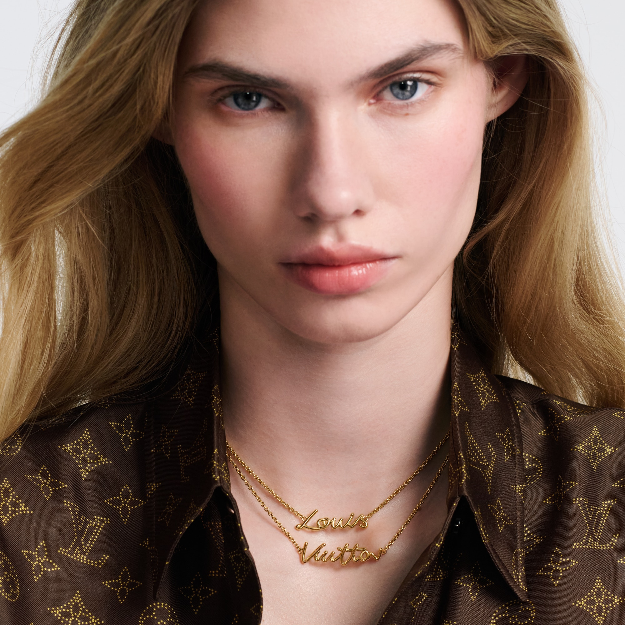 LV Script Necklace - 3