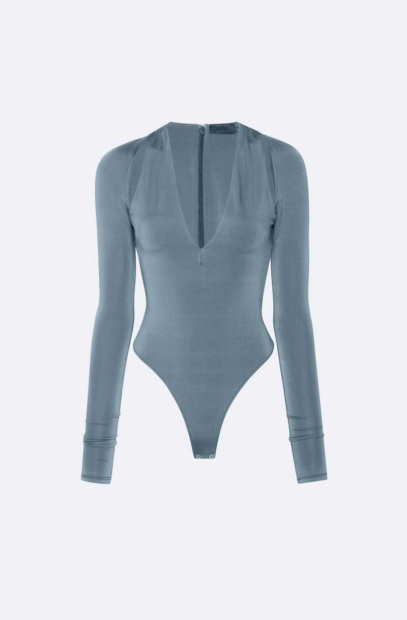 Jersey V Neck Bodysuit 1
