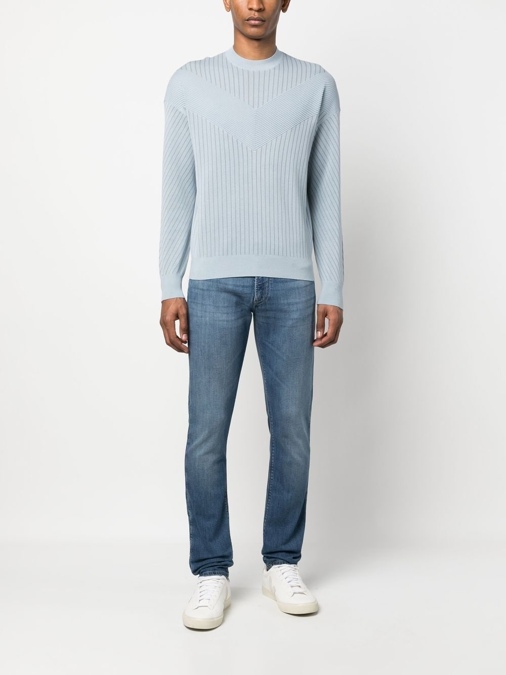 mid-rise slim-fit jeans - 2