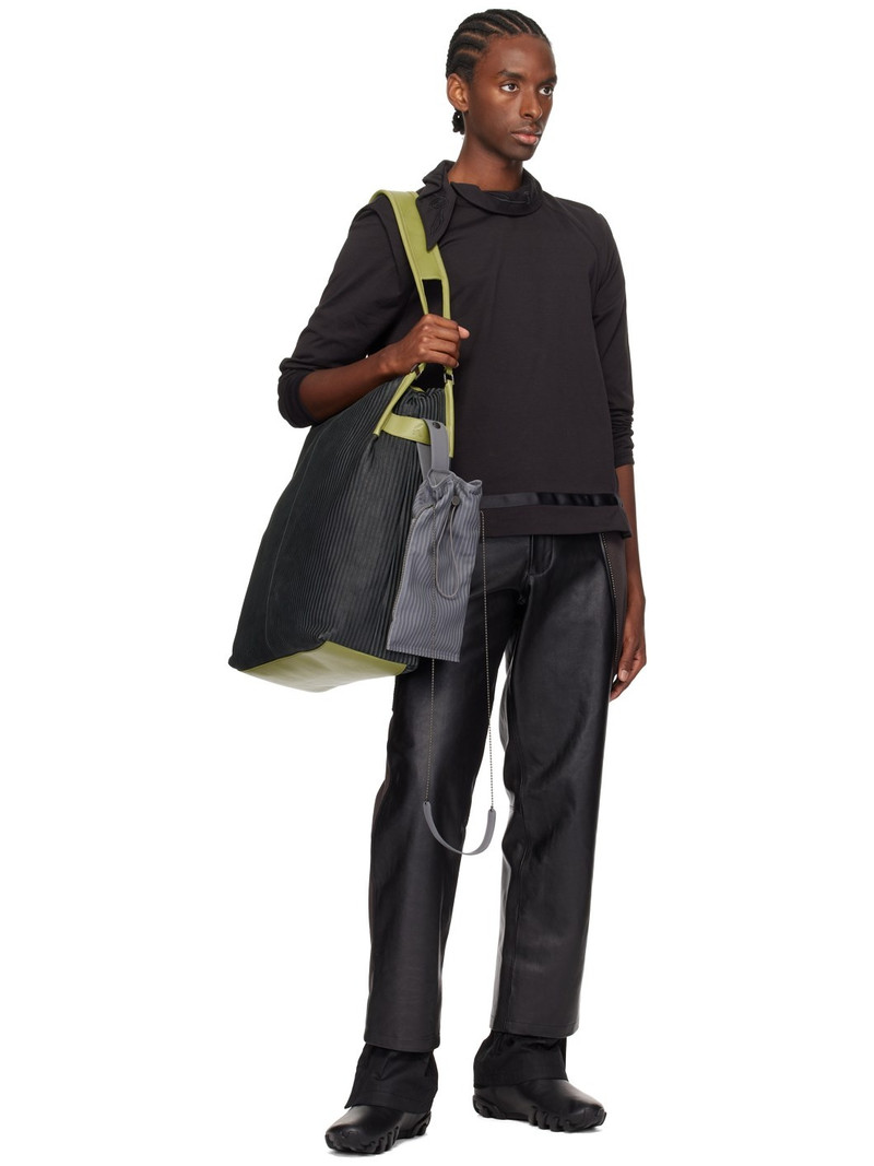 ecco.kollektive Black Kiko Kostadinov Edition Milne Leather Trousers outlook