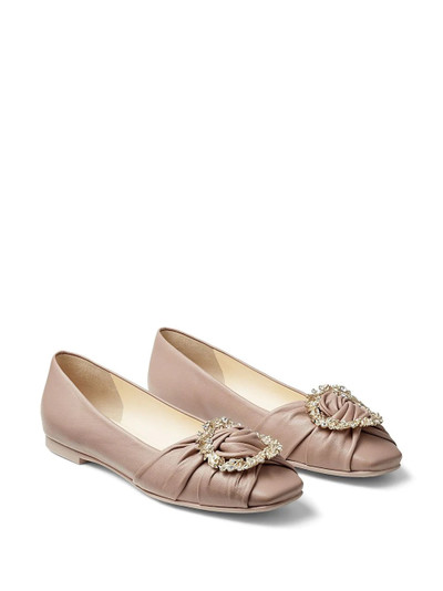 JIMMY CHOO Nele flat ballerina pumps outlook