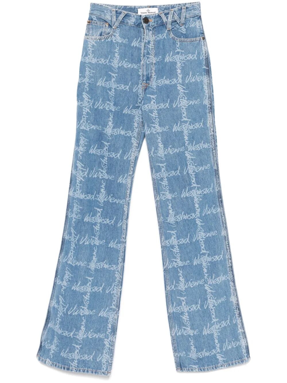 Vivienne Westwood Women Ray 5 Pocket Flared Jeans - 1