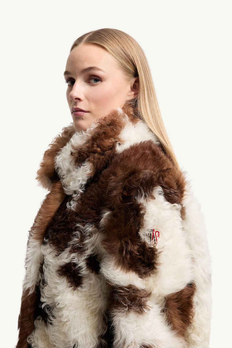 Chalanson Shearling Short Padded Jacket 3