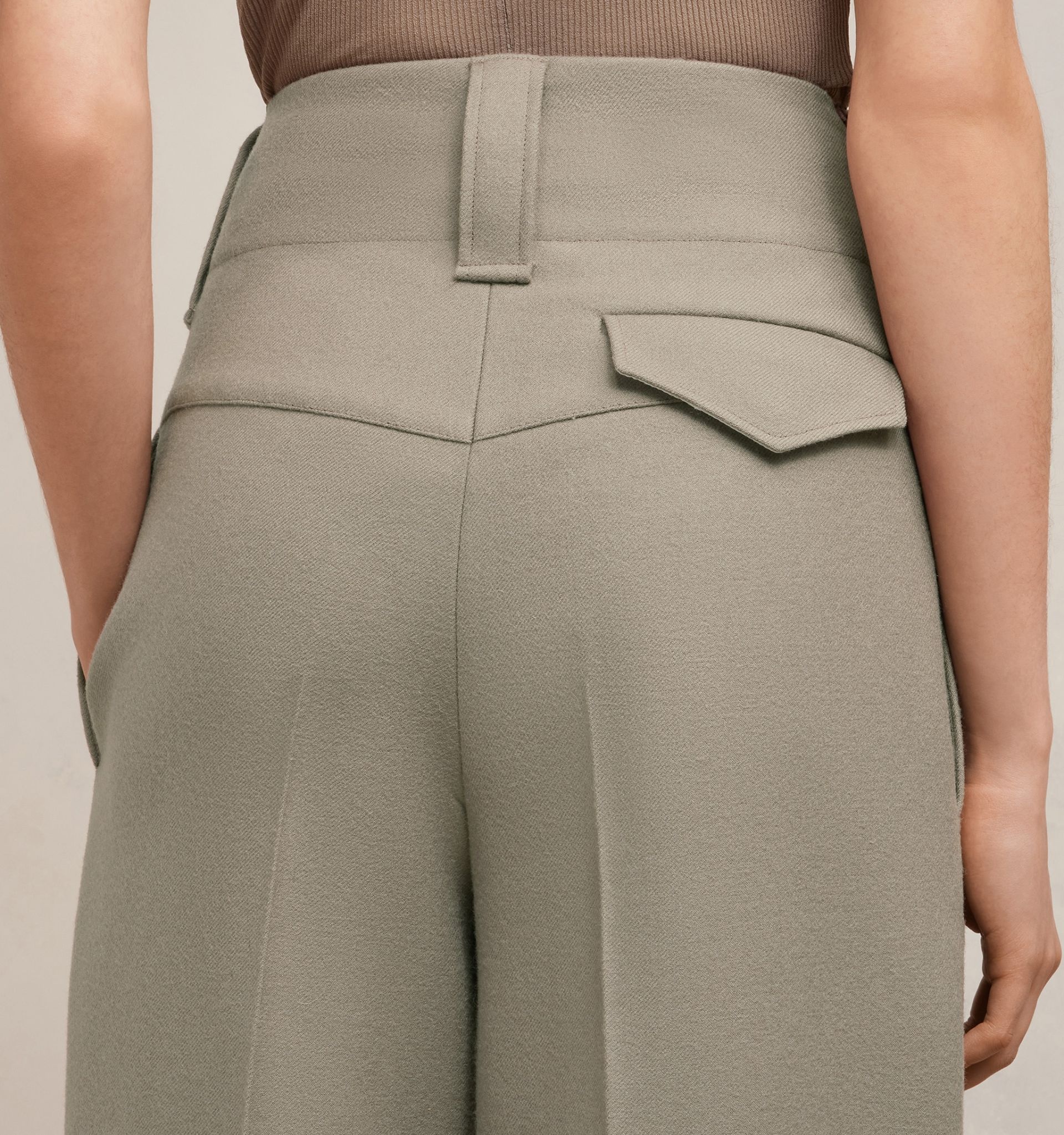 Straight Fit Trousers - 7